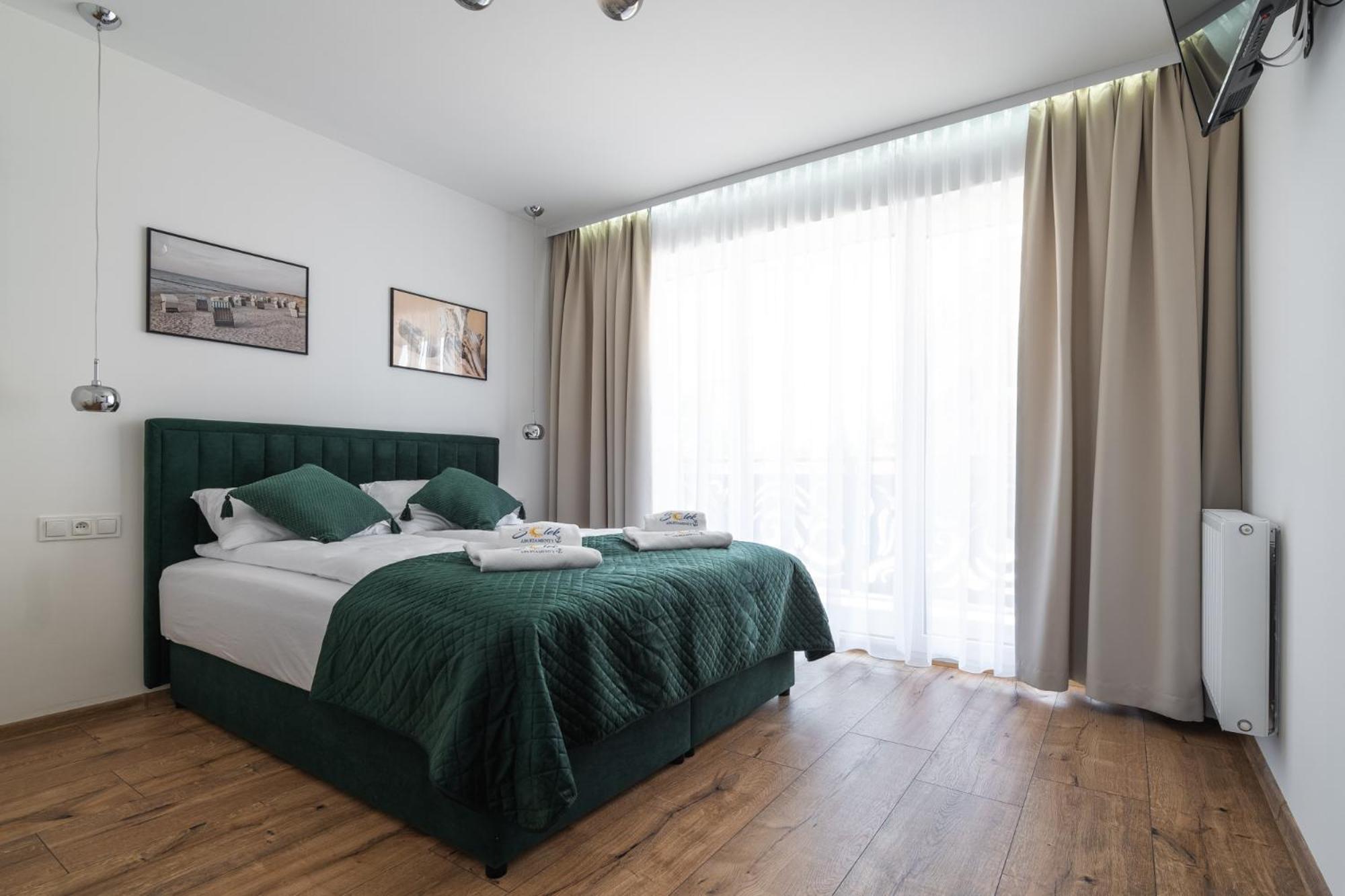 Solek Apartamenty I Pokoje Goscinne Mielno  Exteriör bild